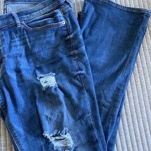 Express boot cut jeans